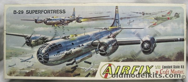 Airfix 1/72 Boeing B-29 Superfortress - Craftmaster Issue, 1601-200 plastic model kit